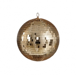 HouseofSeasonsKerstDiscobal-25cm-Champagne