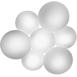 Puck5445plafondlampwit