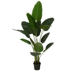 MicaDecorationsKunstplantBananenboominPot-H180x30cm-Groen