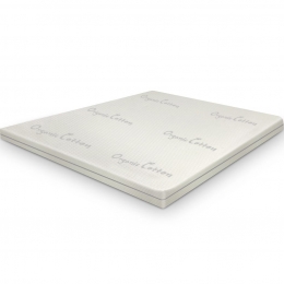 TopperOrganicCottontraagschuim240x200dikte7cm