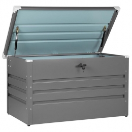 Beliani-CEBROSAS-Kussenbox-Grijs-Staal
