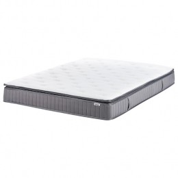 Beliani-PLEASANT-Pocketveringmatrasmedium-Wit-180x200cm-Traagschuim