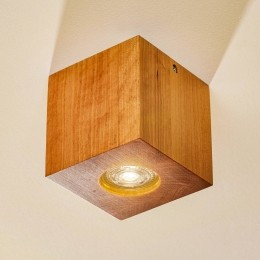 SOLLUXLIGHTINGPlafondlampAraalshoutenkubus