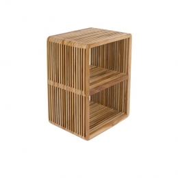 HousecraftLivingDjiaKastjeNachtkastjeTeakHoutMiddel-Bruin