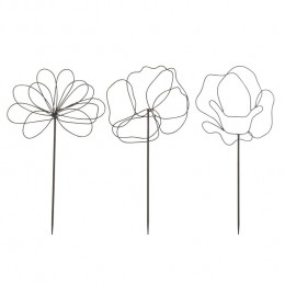 J-LinedecoratieTuinBloemen-ijzer-zwart-3stuks