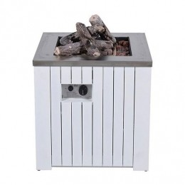 CozyLivingsfeerhaardFaromatwhitealuminium80x80cm-Gardenimpressions