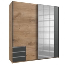 KledingkastElsen-Antraciet-MDF-179x198x64cmBxHxD