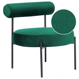 Beliani-ALPHA-Fauteuil-Smaragdgroen-Fluweel