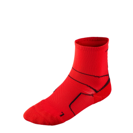 MizunoErTrailSocksFieryRoodDamesHerenMaatS