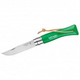 Opinel-TaschenmesserNo06Colorama-Mesgroen