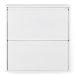 SpinderDesignBilly2Schoenenkast-Wit