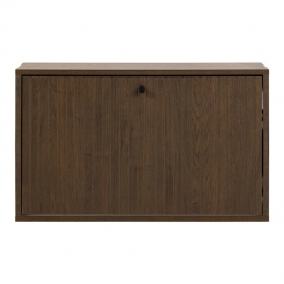byfonQLaminaSchoenenkast-1Lade-DonkerEiken