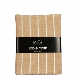 MicaDecorationsAlivoTafelkleed-L250xB140cm-BruinWit