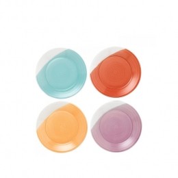 RoyalDoultonOntbijtborden1815BrightColours23cm-4Stuks