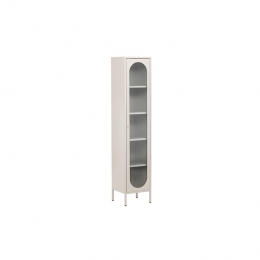RebellenclubMakaniVitrinekast180x37cm-Greige