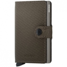 PortemonneeSecridMINIWALLETCARBON