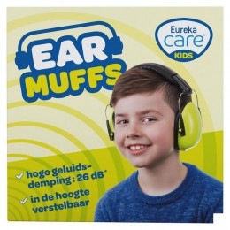 EurekaCareGehoorbeschermingKoptelefoon3-12jaarFluo