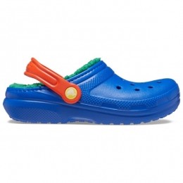 Crocs-KidsClassicLinedClog-PantoffelsmaatJ1blauw