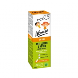 LilouseAntiLuizenenNetenSprayZonderInsecticideVanaf3JaarKamKapjeGratis100ml