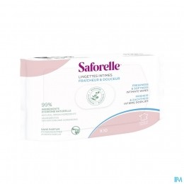 SaforelleIntiemeDoekjesFlushable10Stuks