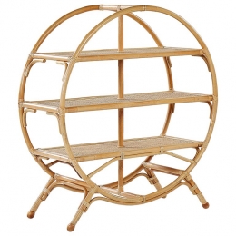 Beliani-TUVALUII-Boekenkast-Natuurlijk-Rotan