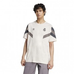 adidasRealMadridOriginalsT-Shirt2024-2025BeigeBruinDonkergrijs