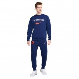 NikeNederlandSportswearClubCrewTrainingspak2024-2026BlauwOranje