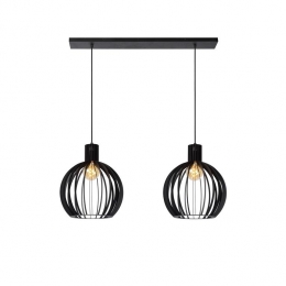 LucideMIKAELAHanglamp-Zwart