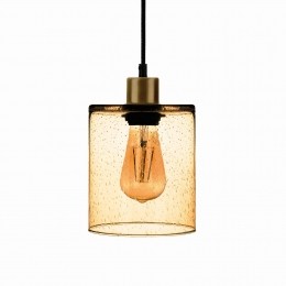 SolbikaLightingHanglampSodametglazenkapgeel15cm
