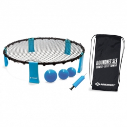SchildkrtFunSports-RoundNetSet-Strandspeelgoedmaat90cmca20cmhochblauwzwart