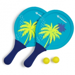 SchildkrtFunSports-NeoprenBeachballSetblauwgeel