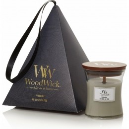 WoodWickGeurkaarsMiniFiresideDeluxeGeschenkset85gr