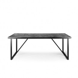 FurntastikSirmioneEetkamertafel160x90zwart