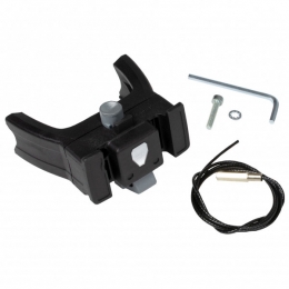Ortlieb-HandlebarMounting-SetE-BikeNoLock-Stuurhouderzwartgrijs