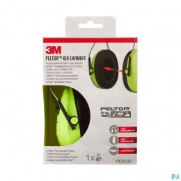 PeltorHearingProtectorKidNeonGreen1