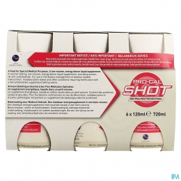 Pro-calShotNeutraal6x120ml