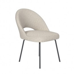 HousecraftLivingMickEetkamerstoelMetaalOff-White-Beige