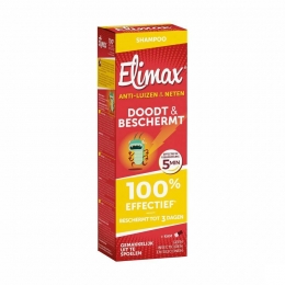 Elimax2-in-1ShampooAntiLuizenenNetenZonderInsecticideKam100ml