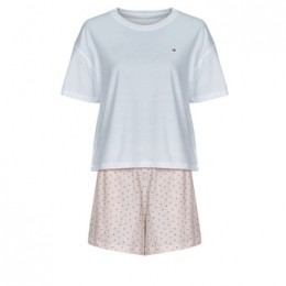 PyjamasnachthemdenTommyHilfigerSSPRTPJSHORTSETEXTSIZE