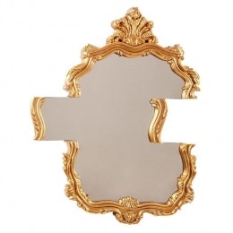 Tetrisspiegel70x90goud