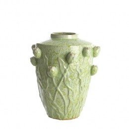 LightlivingVaasdeco38x45cmJUANAkeramiekmintgroen
