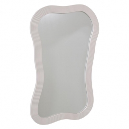 FragixWandspiegelWavy80x50Ivoryhout