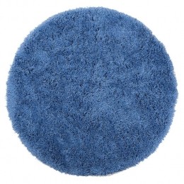 Beliani-CIDE-Shaggyvloerkleed-Blauw-140cm-Polyester