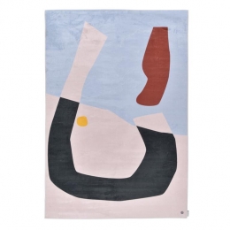 TomTailorShapesVloerkleed140x200cm-Blauw