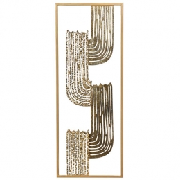 Beliani-THULIUM-Wanddecoratie-Goud-Ijzer