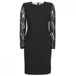 KorteJurkLaurenRalphLaurenLACEPANELJERSEYDRESS