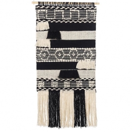 Beliani-MURIDKE-Wanddecoratie-Beige-Katoen