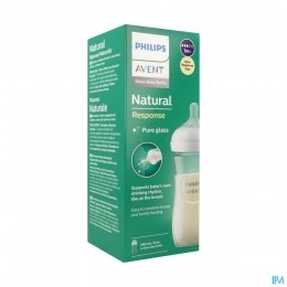 AventNaturalResponse30Zuigfles240mlGlas