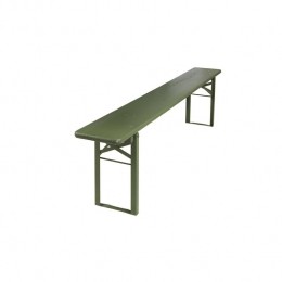 InklapbarebierbankBerlijnolijfgroen200cm
