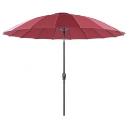Beliani-BAIA-Parasol-Rood-270cm-Polyester